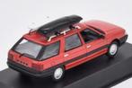 Renault 21 Nevada rood 1989 & imperiaal 1/43 NOREV 512133, Verzenden, Nieuw, Auto, Norev