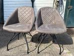 Stoelen, Ophalen, Gebruikt, Grijs, Twee