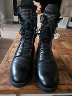 Super gave A.S 98 leren boots mt 39, Ophalen of Verzenden, Zo goed als nieuw, Zwart