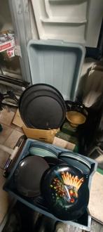 Horeca serviesgoed - Borden, kommen, glazen, Ophalen, Gebruikt, Bord(en), Overige stijlen