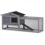 Dierboetiek Konijnenhok Sunshine - Luxe houten buitenhok, 110 cm of meer, Verzenden, 60 tot 90 cm, Nieuw
