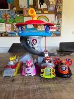 Paw Patrol Uitkijktoren met speelgoed, Ophalen of Verzenden, Zo goed als nieuw