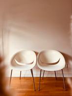 2 design stoelen van Marco Maran, Ophalen of Verzenden, Wit, Zo goed als nieuw