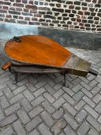 Blaasbalg salontafel (antiek), Ophalen, 100 tot 150 cm, 50 tot 100 cm, Zo goed als nieuw