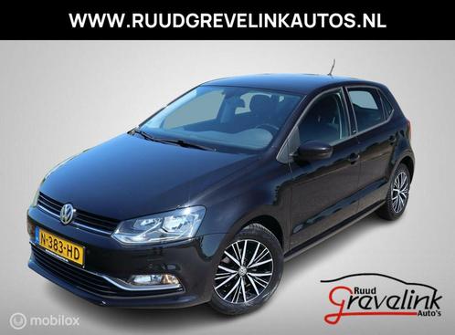 Volkswagen Polo 5Drs 1.0 Allstar Clima Stoelverwarming Donke, Auto's, Volkswagen, Bedrijf, Te koop, Polo, ABS, Airbags, Airconditioning