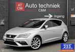 Seat Leon 1.4 TSI FR 125PK/NAV/DCC/LED/PDC/CARPLAY/1EIGENAAR, 1141 kg, 125 pk, Zwart, 4 cilinders