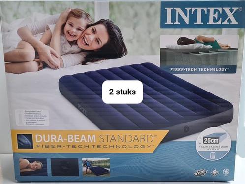Luchtbed Intex 2 st., Caravans en Kamperen, Luchtbedden, Nieuw, 2-persoons, Ophalen of Verzenden