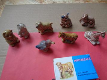Wade whimsie beeldjes dier bushbaby otter KOE GIRAFFE beschikbaar voor biedingen