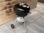 Weber Compact Kettle houtskool bbq metaal zwart ø 47 cm, Ophalen, Zo goed als nieuw, Weber, Met accessoires