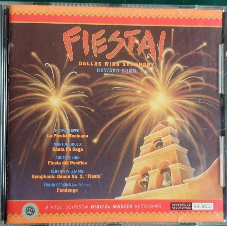 Dallas Wind Symphony, Howard Dunn Fiësta Reference Recording, Cd's en Dvd's, Cd's | Klassiek, Gebruikt, Overige typen, Romantiek
