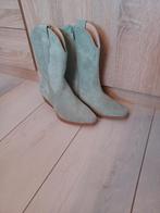 NIEUW  Leuke halfhoge mintgroene laarzen, Hoge laarzen, Nieuw, Ophalen of Verzenden, Onbekend