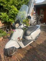 Witte Kymco Like 50, Fietsen en Brommers, Scooters | Kymco, Ophalen, Gebruikt, Like, Benzine