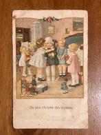 Illustrator Pauli Ebner. Kinderen op verjaardag, Ophalen of Verzenden, Voor 1920, Gelopen, Kinderen