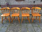 Stoellen, Huis en Inrichting, Ophalen, Gebruikt, Bruin, Vier