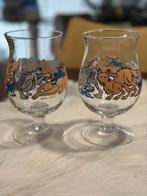 2 x Duvel bierglas - glas - Iwan Smit - Limited Edition, Ophalen of Verzenden, Zo goed als nieuw, Bierglas