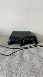 PlayStation 4 en 2 controllers, Ophalen of Verzenden, Zo goed als nieuw, Met 2 controllers, Original