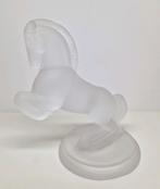 Presse-papier glazen paard Art Deco 1987 The Franklin Mint., Antiek en Kunst, Ophalen of Verzenden