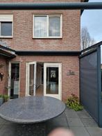 Zonnescherm en tuintafel, Tuin en Terras, Ophalen, Overige typen, Elektrisch, Zo goed als nieuw