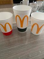 Mc donalds bekers, Ophalen, Zo goed als nieuw, Overige stijlen, Kop(pen) en/of Schotel(s)