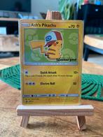 Ash’s Pikachu Promo Sun & Moon SM112 - Pokemon kaart, Ophalen of Verzenden, Zo goed als nieuw, Losse kaart