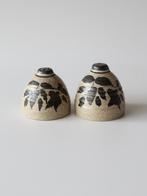 Peper- en zoutstel aardewerk beige Scandinavisch design, Ophalen of Verzenden