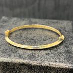 14 karaat gouden armband slavenarmband glad model, Sieraden, Tassen en Uiterlijk, Armbanden, Ophalen of Verzenden