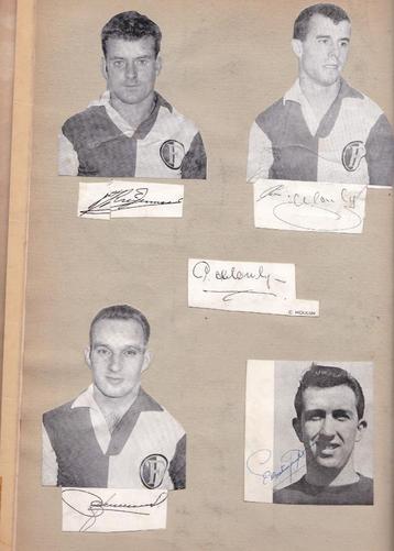 Feyenoord Rotterdam PLAKBOEK 1962-1963 handtek Coen Moulijn beschikbaar voor biedingen