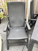 Dining set Leen Bakker compleet, Ophalen, 4 zitplaatsen, Kunststof, Zo goed als nieuw