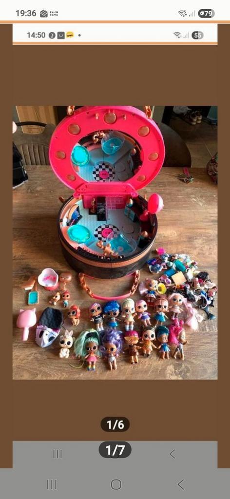 LOL Surprise schoonheidssalon, Kinderen en Baby's, Speelgoed | Poppen, Zo goed als nieuw, Overige typen, Ophalen of Verzenden