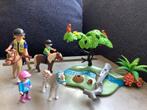 playmobil 6947 pony rijles paarden, Ophalen of Verzenden, Zo goed als nieuw