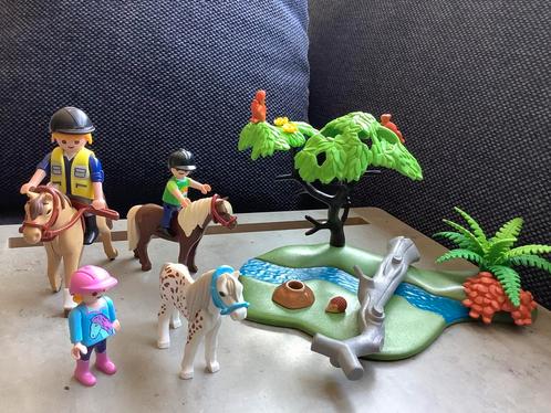 playmobil 6947 pony rijles paarden, Kinderen en Baby's, Speelgoed | Playmobil, Zo goed als nieuw, Ophalen of Verzenden
