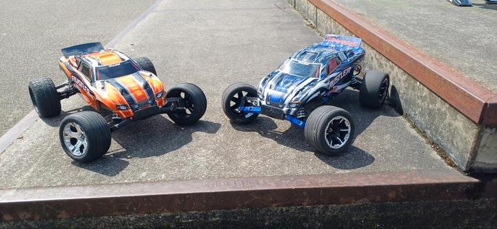 Traxxas Rustler met Hobbywing MAX10 4000KV, Hobby en Vrije tijd, Modelbouw | Radiografisch | Auto's, Gebruikt, Auto offroad, Elektro