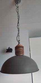 Hanglamp taupe, diameter 53cm, Huis en Inrichting, 50 tot 75 cm, Ophalen of Verzenden, Zo goed als nieuw, Metaal