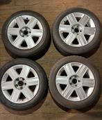 Audi A2 1x zomer 3x winterbanden + velg  165/65/15 #SET 43#, Ophalen, Gebruikt, 15 inch, Banden en Velgen