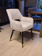 VOORRAAD 4 Draaibare Eetkamerstoel Beige €876 NU €716 (4), Huis en Inrichting, Stoelen, Ophalen of Verzenden, Nieuw, Stof, Eetkamerstoelen Stoelen Adore Velvet Beige