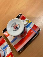 2 Finecasa Kop en Schotel Set, Gebruikt, Keramiek, Ophalen of Verzenden, Overige stijlen