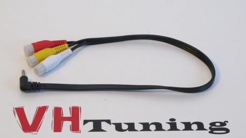 Jack naar tulp kabel, Auto diversen, Autoradio's, Nieuw, Ophalen of Verzenden