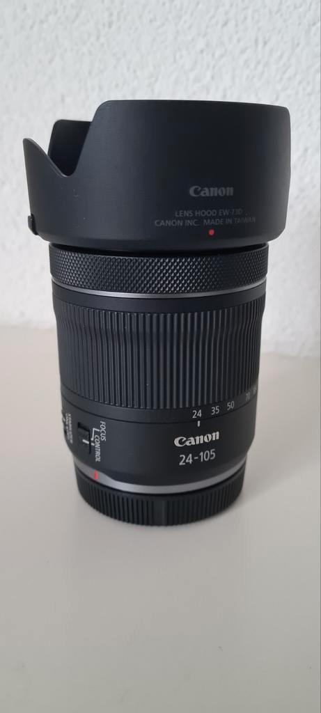 Canon RF 24-105mm  F4-7.1 IS STM, Audio, Tv en Foto, Fotografie | Lenzen en Objectieven, Zo goed als nieuw, Standaardlens, Zoom