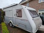 Kip 47 TDB mooie staat mover voortent luifel 2002, Caravans en Kamperen, Caravans, Rondzit, Kip, Bedrijf, 4 tot 5 meter