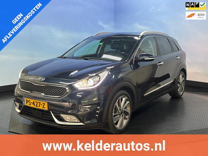 Kia Niro 1.6 GDi Hybrid ExecutiveLine Clima |Leer | Trekhaak, Auto's, Kia, Particulier, Te koop, Niro, ABS, Achteruitrijcamera