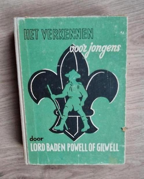 Het verkennen voor jongens lord Baden Powell of Gilwell 1946, Verzamelen, Scouting, Gebruikt, Boek of Tijdschrift, Ophalen
