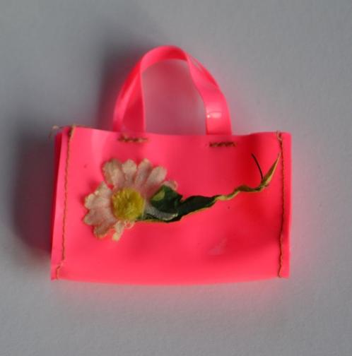 Barbie vintage roze tasje met bloem Francie Skipper Barbie, Verzamelen, Poppen, Ophalen of Verzenden
