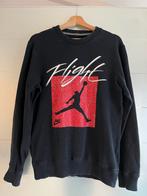 Nike Air Jordan Flight Sweater - Maat M, Kleding | Heren, Truien en Vesten, Gedragen, Maat 48/50 (M), Nike, Zwart