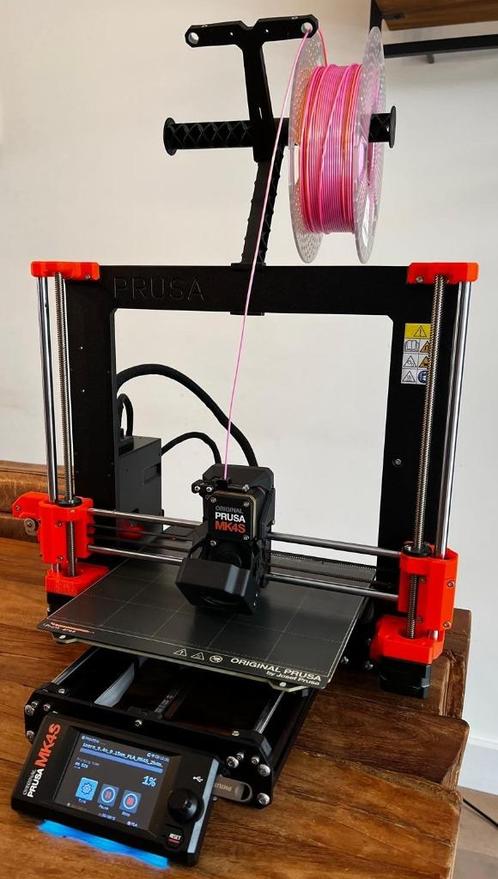 Prusa MK4S, Computers en Software, 3D Printers, Gebruikt, Ingebouwde Wi-Fi, Ophalen