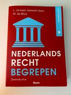 Nederlands recht begrepen Zevende druk, Ophalen of Verzenden, Nieuw, M. de Blois; L. Janssen