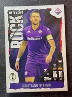 Topps MA EXTRA 24/25   DEFENSIVE ROCK   BIRAGHI   FIORENTINA, Hobby en Vrije tijd, Stickers en Plaatjes, Ophalen of Verzenden