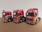 Tekno 3x Volvo's & Daf Ronny Ceusters, Ophalen of Verzenden, Zo goed als nieuw, Bus of Vrachtwagen, Tekno