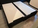 Boxspring 1.80x2.00 elektrisch verstelbaar, Huis en Inrichting, Ophalen, Gebruikt, Zwart, Tweepersoons