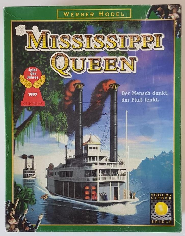 Mississippi Queen, Hobby en Vrije tijd, Gezelschapsspellen | Bordspellen, Zo goed als nieuw, Drie of vier spelers, Vijf spelers of meer