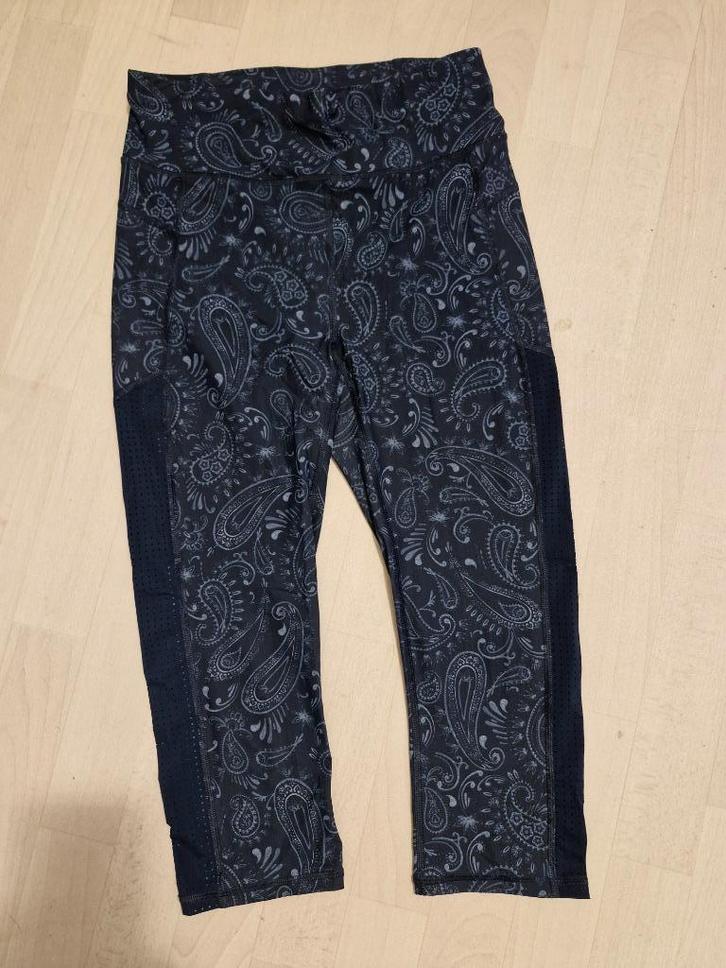 Sweaty Betty Legging met Paisley Print - maat M, Kleding | Dames, Sportkleding, Zo goed als nieuw, Fitness of Aerobics, Maat 38/40 (M)